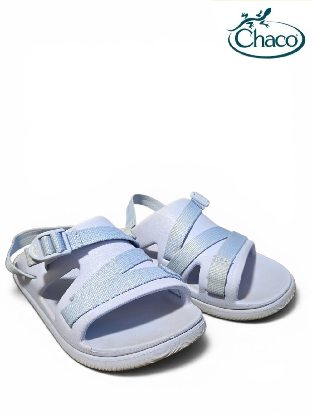 Chaco Chillos Sport Youth Size 4 Sandals Baby Blue